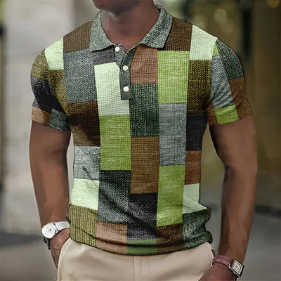 Levi Classic Plaid Men's Polo