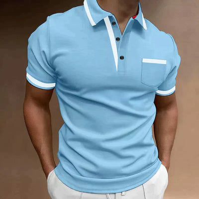 Men’s Classic Polo Shirt – Smart Casual Fit for All Seasons
