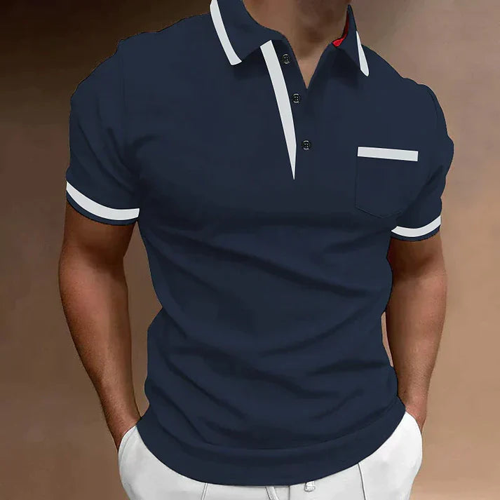 Men’s Classic Polo Shirt – Smart Casual Fit for All Seasons