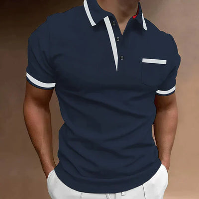 Men’s Classic Polo Shirt – Smart Casual Fit for All Seasons