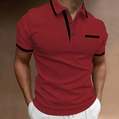 Men’s Classic Polo Shirt – Smart Casual Fit for All Seasons