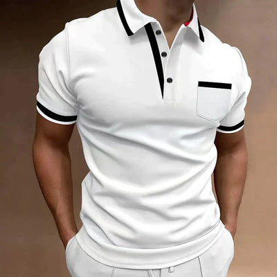 Men’s Classic Polo Shirt – Smart Casual Fit for All Seasons