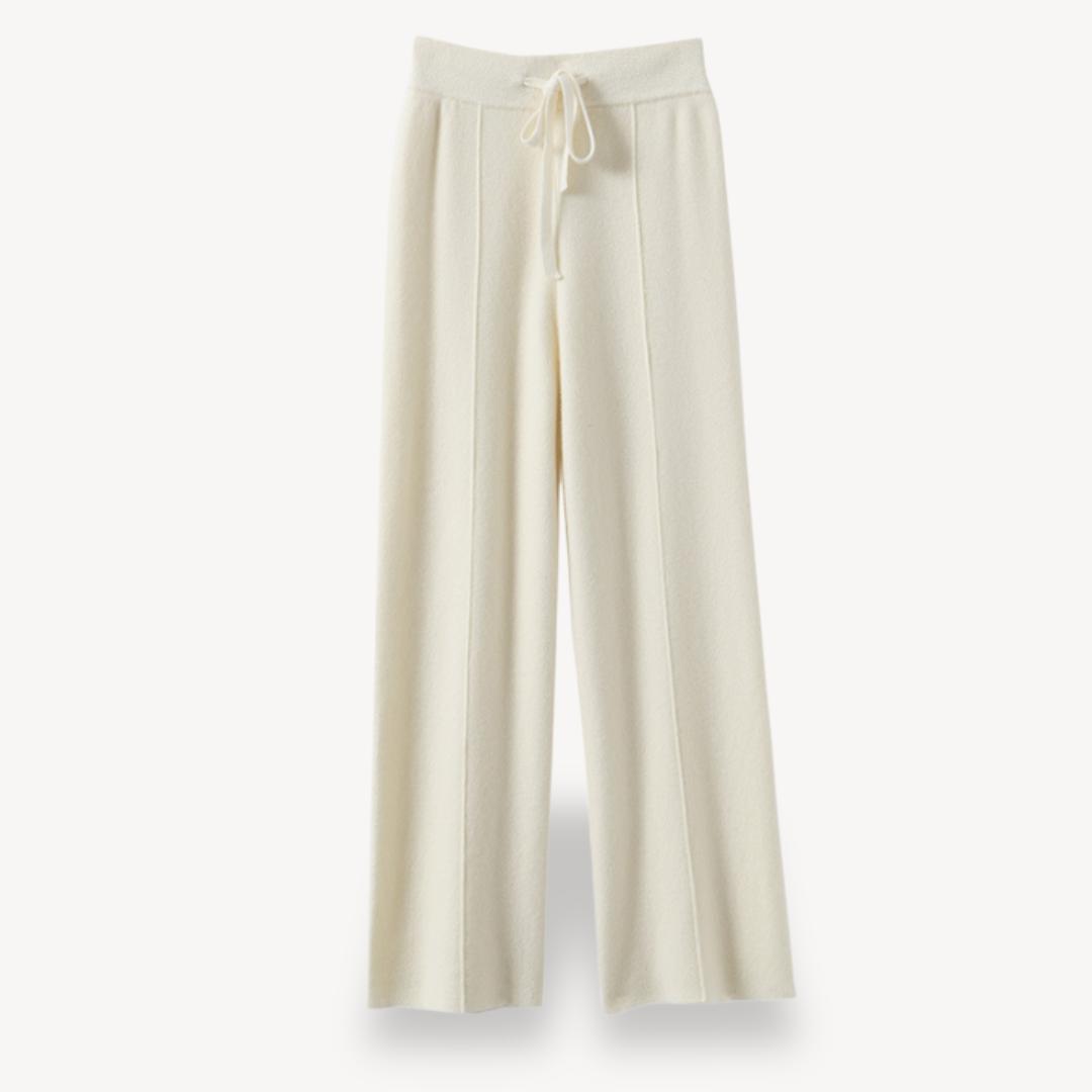 Women’s Cashmere Wide-Leg Pants – Soft, Lightweight & Luxe