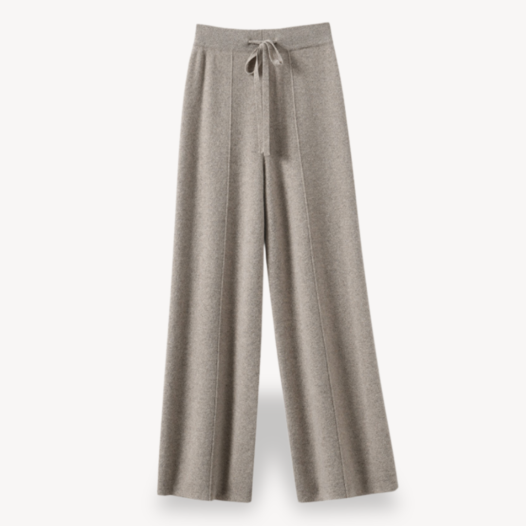 Women’s Cashmere Wide-Leg Pants – Soft, Lightweight & Luxe