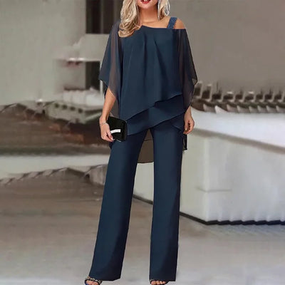 Women’s Chic Two-Piece Set – Tailored Fit & Elegant Style