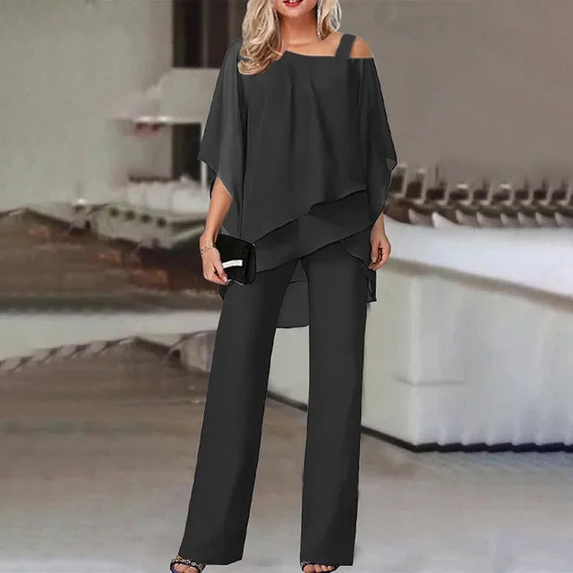Women’s Chic Two-Piece Set – Tailored Fit & Elegant Style