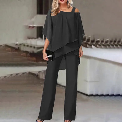 Women’s Chic Two-Piece Set – Tailored Fit & Elegant Style