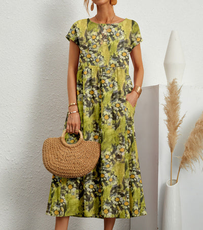 Women’s Floral Dress – Soft, Airy & All-Day Comfort