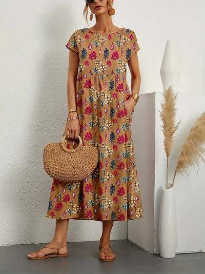 Women’s Floral Dress – Soft, Airy & All-Day Comfort