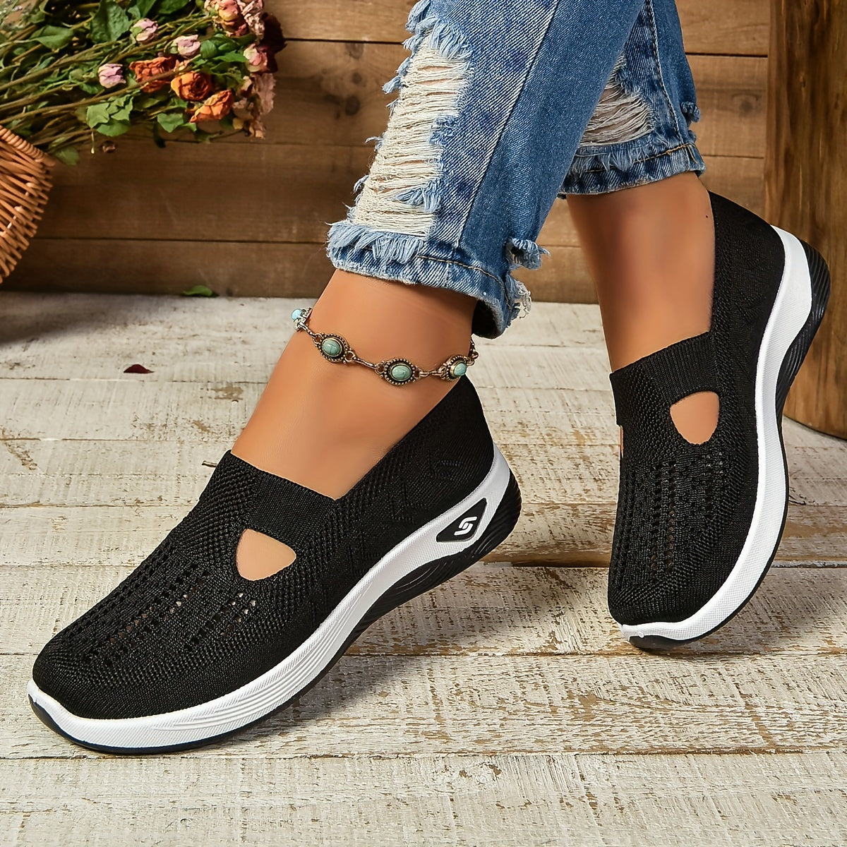 Women’s Orthopedic Slip-On Shoes – Arch Support & Pain Relief