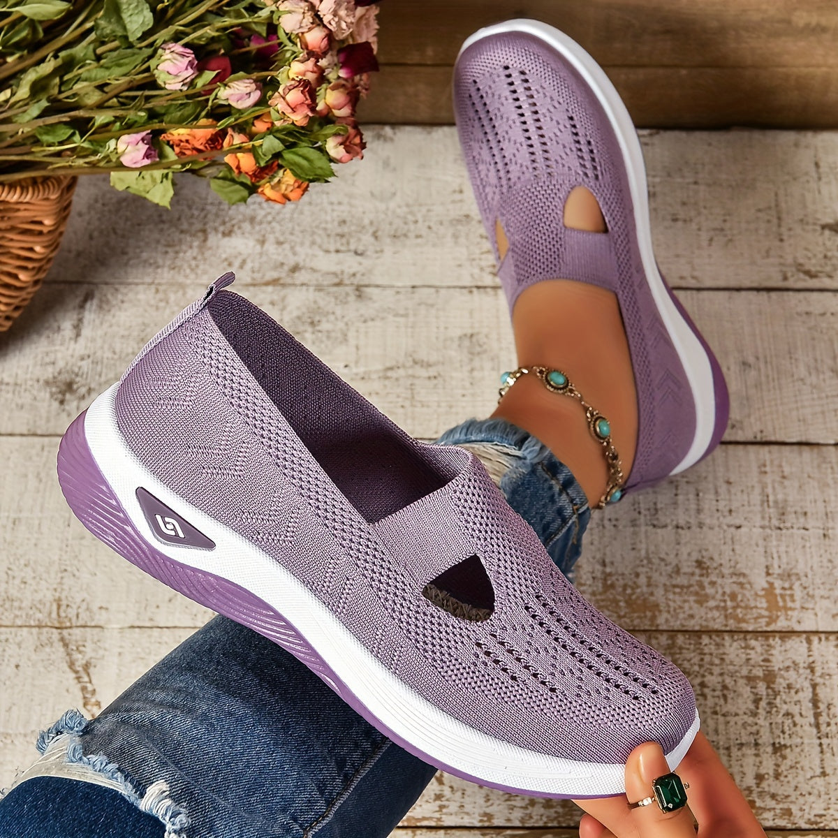 Women’s Orthopedic Slip-On Shoes – Arch Support & Pain Relief