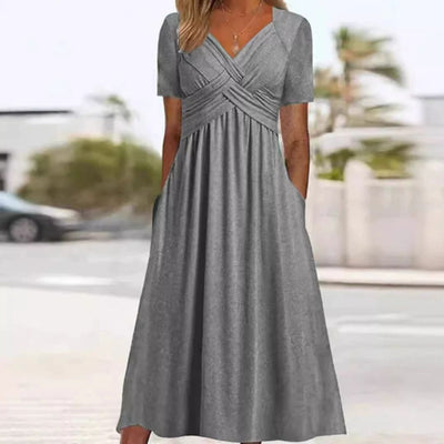 Women’s Summer Dress – Tummy Control, Flattering Silhouette