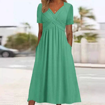 Women’s Summer Dress – Tummy Control, Flattering Silhouette