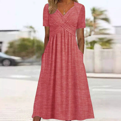 Women’s Summer Dress – Tummy Control, Flattering Silhouette